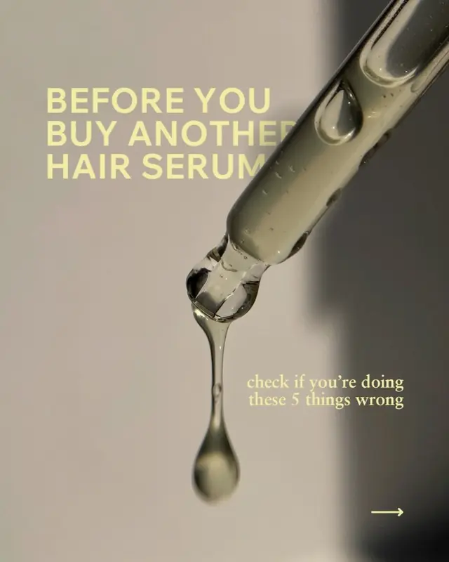 Before you buy another expensive hair serum… check if you’re doing these 5 daily habits wrong. 🚨👇 You can spend a fortun
