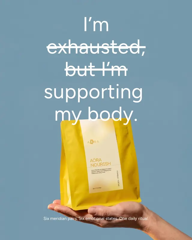I’m exhausted, but I’m supporting my body 💛 When overthinking takes over, your digestion and energy usually take the hit